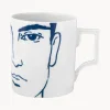 Taza de porcelana artesanal Adam