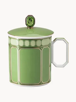 Taza de porcelana con tapadera Art De La Table