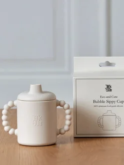 Taza infantil de silicona Bubble Sippy