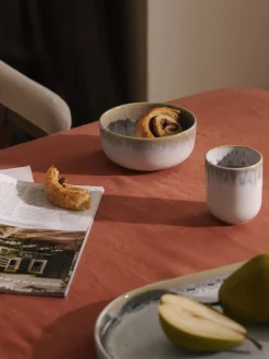 Tazas artesanales con esmalte reactivo Danza, 4 uds.