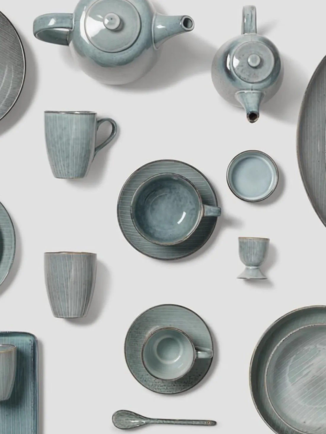 Tazas artesanales Nordic Sea, 2 uds.