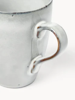 Tazas artesanales Nordic Sand, 400 ml, 6 uds.