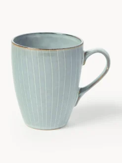 Tazas artesanales Nordic Sea, 400 ml, 6 uds.