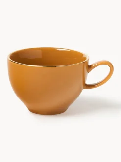 Tazas de café artesanales con platitos Mystic, 4 uds.