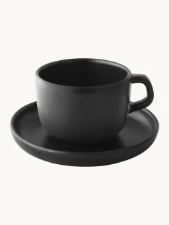 Tazas de café con platillos Nordic Kitchen, 4 uds.