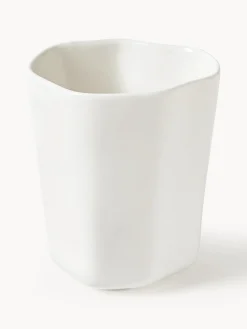 Tazas de café de porcelana con forma orgánica Joana, 4 uds.