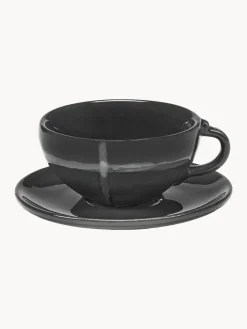 Tazas de espresso de porcelana con esmalte reactivo Zuma, 2 uds.