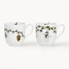 Tazas de porcelana artesanales Hammershøi, 2 uds.