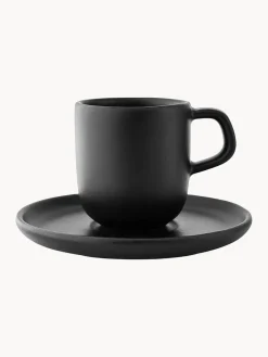 Tazas espresso con platillos Nordic Kitchen, 4 uds.
