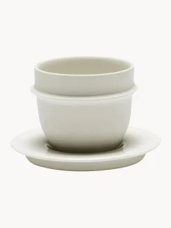 Tazas espresso de porcelana con esmalte reactivo Dune, 2 uds.