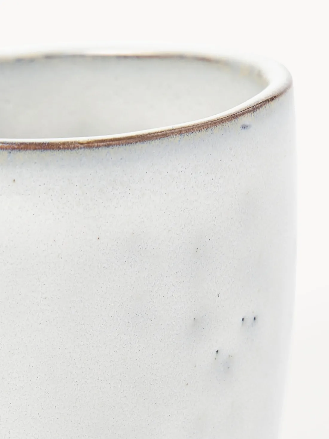 Tazas originales artesanales Nordic Sand, 6 uds.