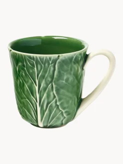 Tazas pintadas a mano Cabbage, 4 uds.