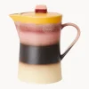 Tetera artesanal de gres 70's, 1 L