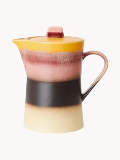 Tetera artesanal de gres 70's, 1 L