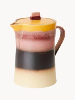 Tetera artesanal de gres 70's, 1 L
