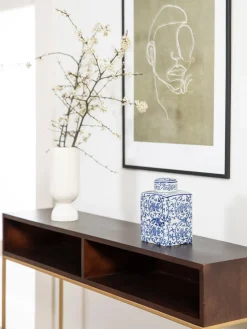 Tibor de porcelana Ella, 17 cm