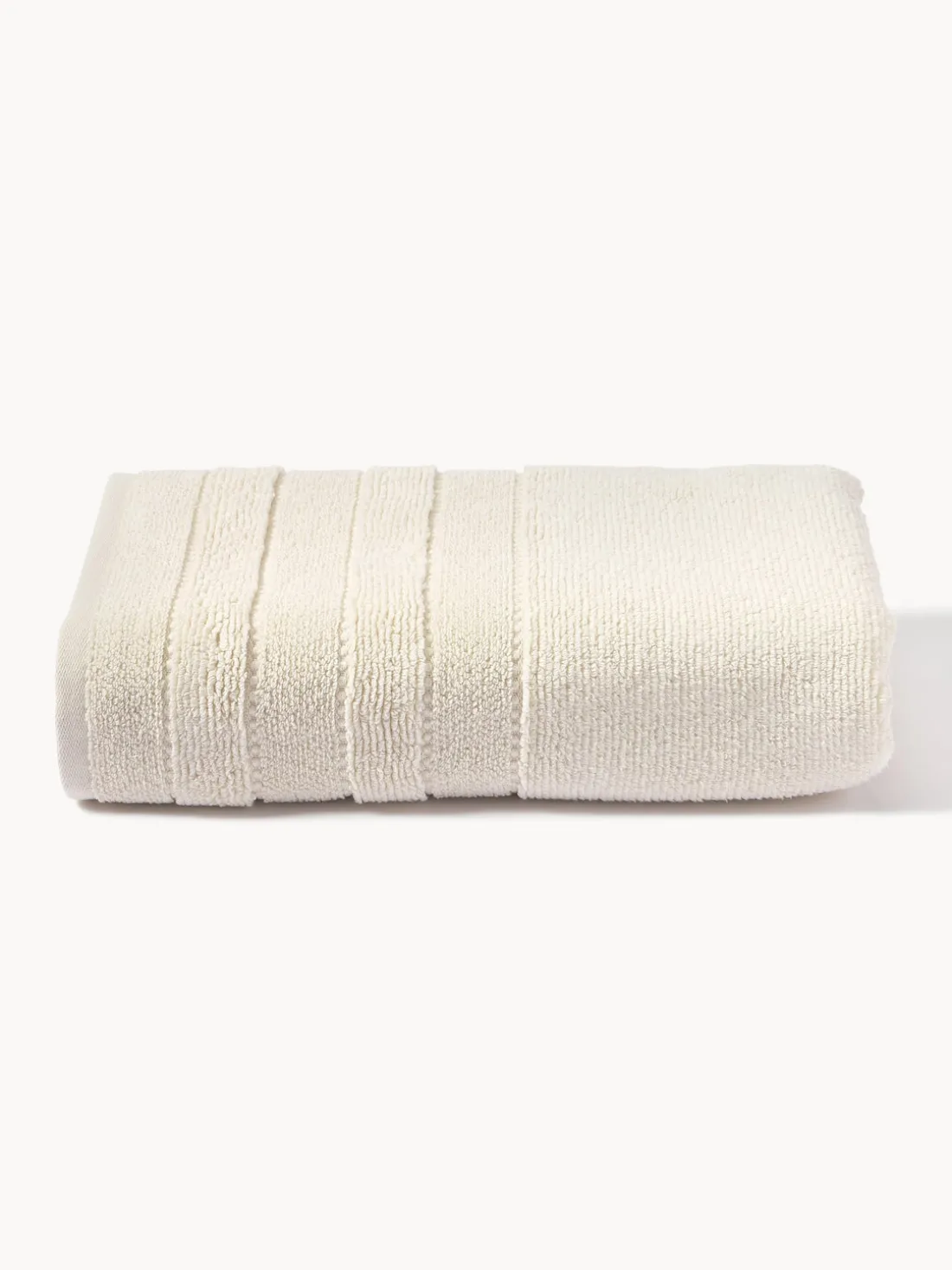 Toalla con borde a rayas Luxe, tamaños diferentes