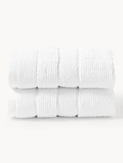 Toalla con borde a rayas Luxe, tamaños diferentes