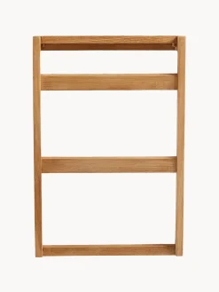 Toallero de pared de teca Kuveni