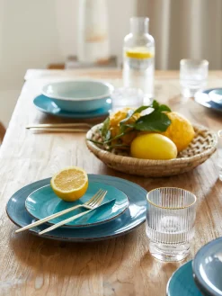 Vajilla artesanal Baita, 6 comensales (18 pzas.)