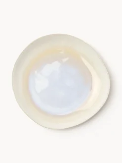 Vajilla artesanal con esmalte reactivo Alcina, 4 comenzales (12 pzas.)