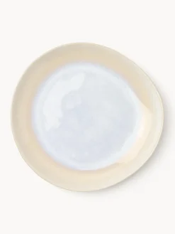 Vajilla artesanal con esmalte reactivo Alcina, 4 comenzales (12 pzas.)