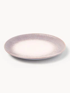 Vajilla artesanal con esmalte reactivo Vinci, 4 comensales (12 pzas)