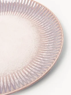 Vajilla artesanal con esmalte reactivo Vinci, 4 comensales (12 pzas)