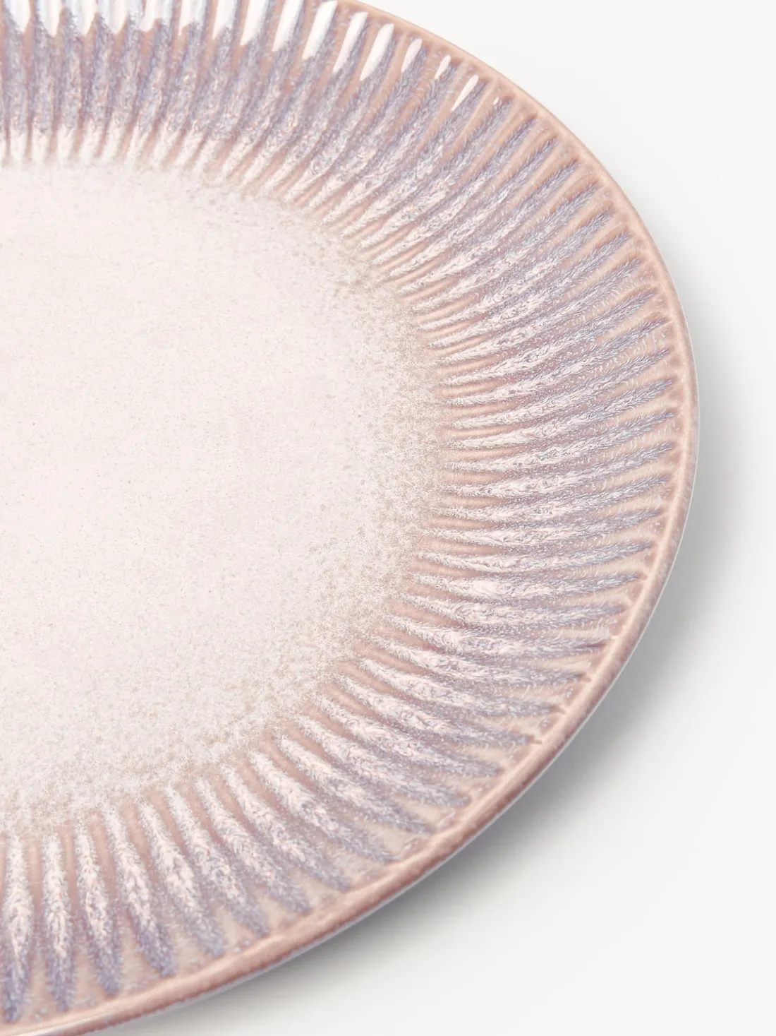 Vajilla artesanal con esmalte reactivo Vinci, 4 comensales (12 pzas)