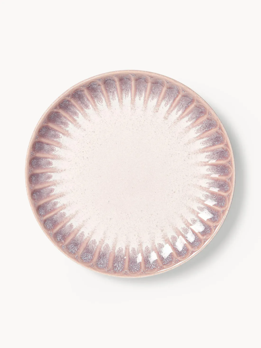 Vajilla artesanal con esmalte reactivo Vinci, 4 comensales (12 pzas)