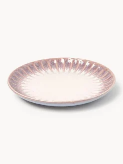 Vajilla artesanal con esmalte reactivo Vinci, 4 comensales (12 pzas)