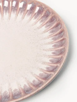 Vajilla artesanal con esmalte reactivo Vinci, 4 comensales (12 pzas)