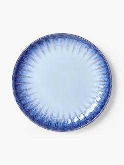 Vajilla artesanal con esmalte reactivo Vinci, 4 comensales (12 pzas)