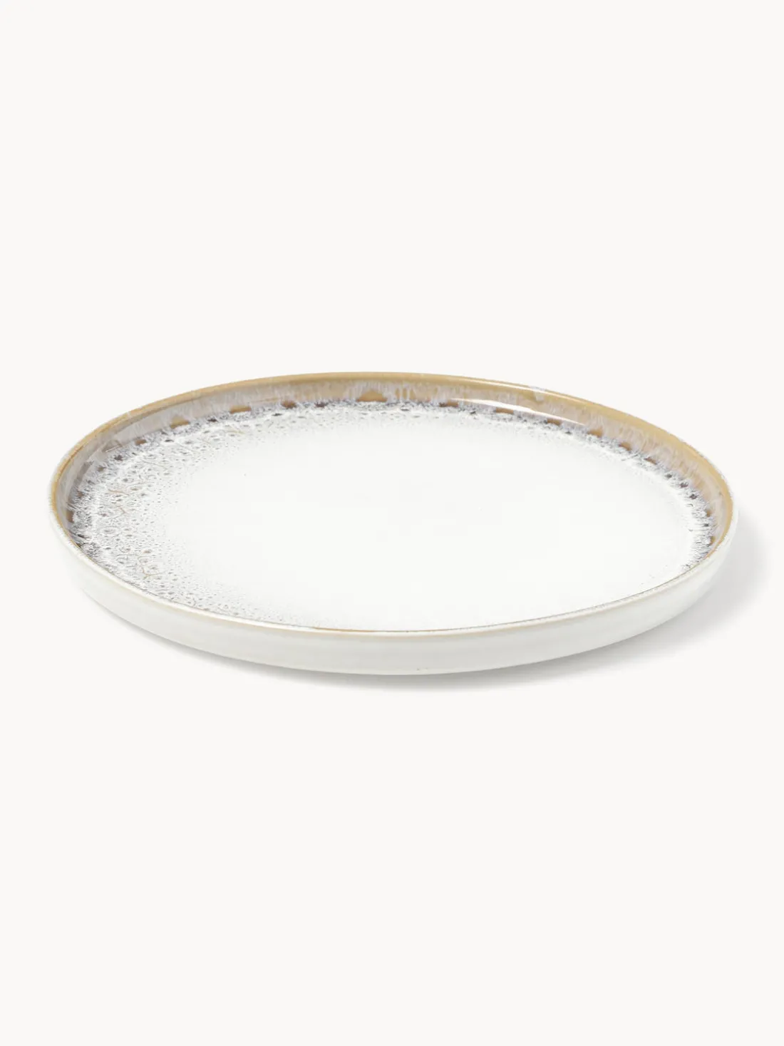 Vajilla artesanal con esmalte reactivo Danza, 4 comensales (12 pzas.)