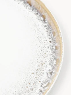 Vajilla artesanal con esmalte reactivo Danza, 4 comensales (12 pzas.)