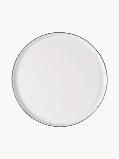 Vajilla artesanal de porcelana Salt, 4 comensales (12 pzas.)