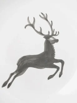 Vajilla artesanal Grauer Hirsch, 2 comensales (4 pzas.)