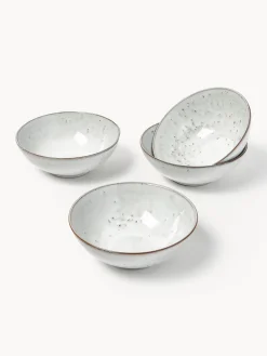 Vajilla artesanal Nordic Sand, 4 comensales (12 pzas.)