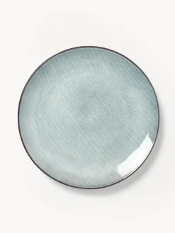 Vajilla artesanal Nordic Sea, 4 comensales (12 pzas.)