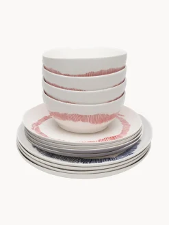 Vajilla con esmalte reactivo Feast Serax x Yotam Ottolengh, 4 comensales (12 pzas.)