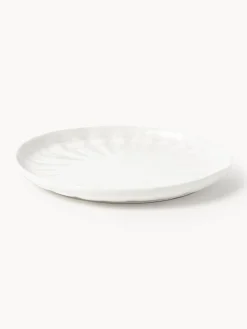 Vajilla de porcelana con relieves Sali, 4 comensales (12 pzas.)
