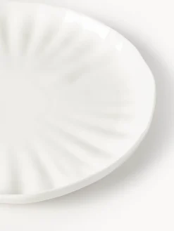 Vajilla de porcelana con relieves Sali, 6 comensales (30 pzas.)