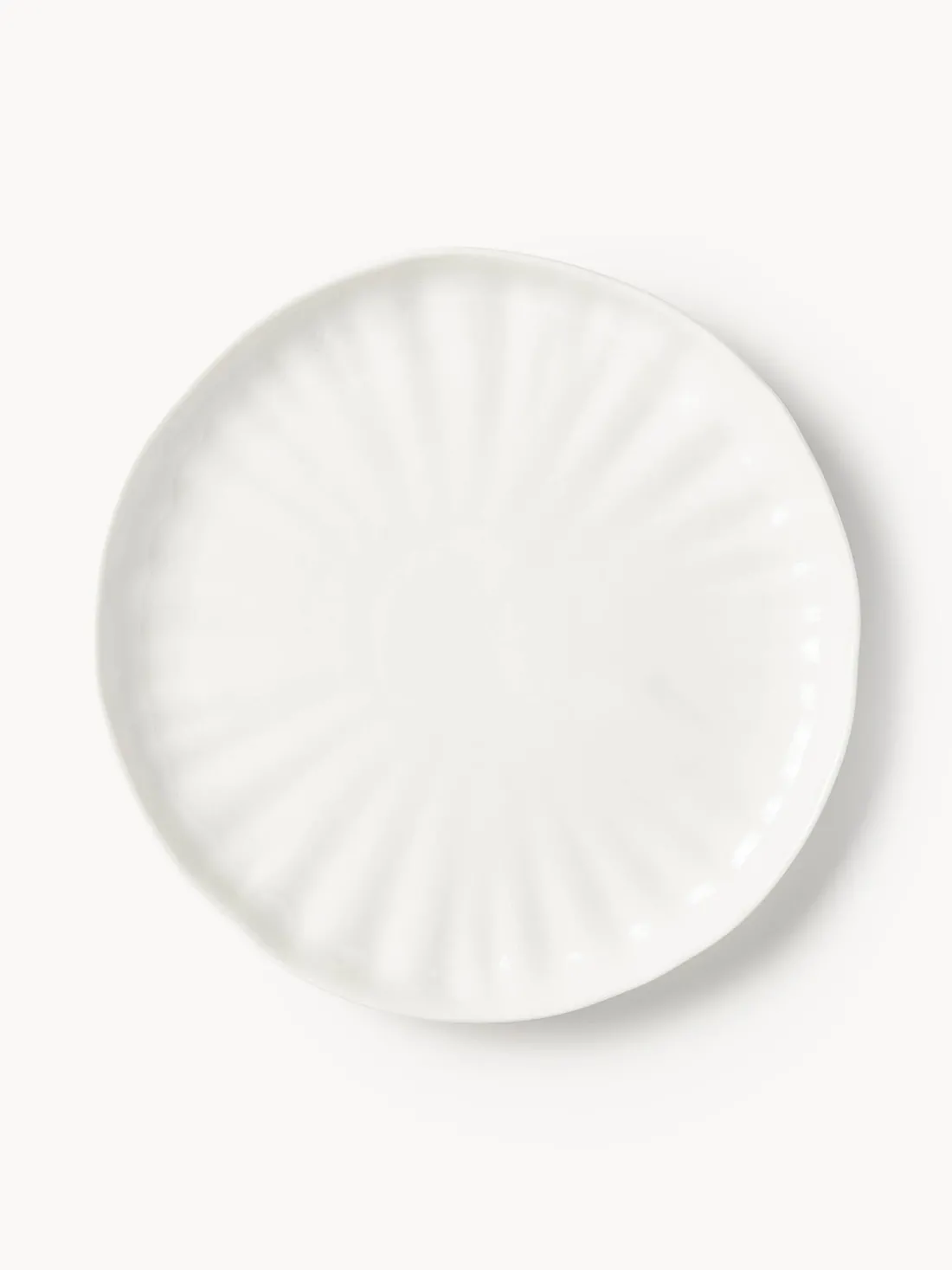 Vajilla de porcelana con relieves Sali, 6 comensales (30 pzas.)