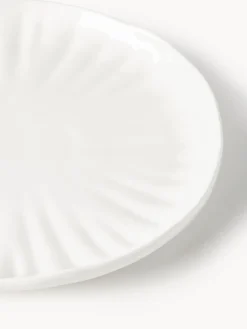 Vajilla de porcelana con relieves Sali, 6 comensales (30 pzas.)