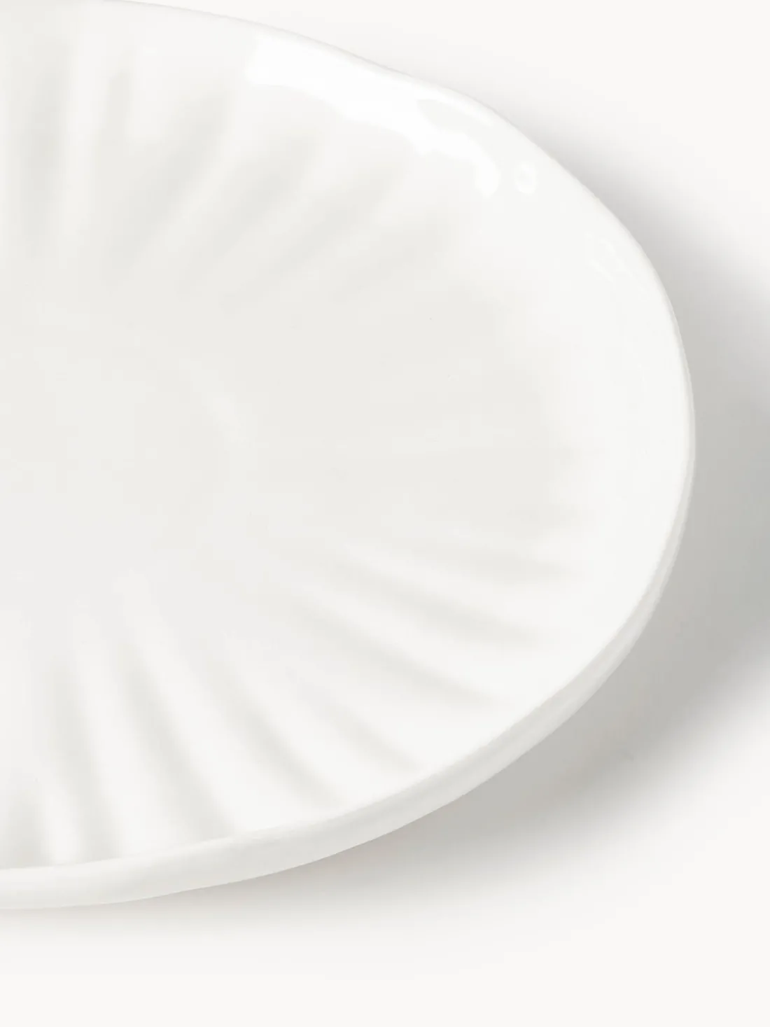 Vajilla de porcelana con relieves Sali, 6 comensales (30 pzas.)