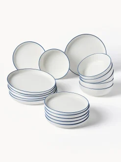 Vajilla de porcelana Facile, 6 comensales (18 pzas.)