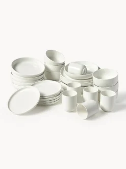 Vajilla de porcelana Nessa, 6 comensales (30 pzas.)