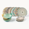 Vajilla de porcelana Sharm, 6 comensales (18 pzas.)