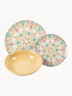 Vajilla de porcelana Sharm, 6 comensales (18 pzas.)