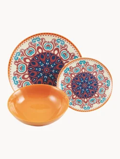 Vajilla de porcelana Shiraz, 6 comensales (18 pzas.)